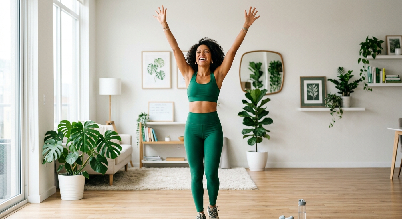 Pessoa celebrando resultado